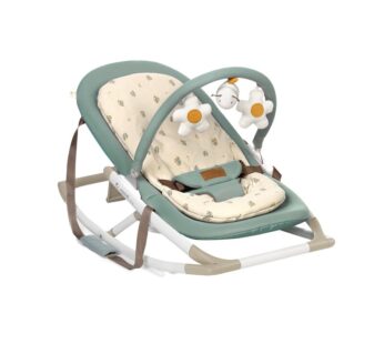 Balansoar, Jane, Fold, Pliabil, Bara de jucarii si spatar reglabil, Conform cu standardul european de siguranta EN 12790:2023, Botanic