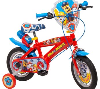 Bicicleta copii, Toimsa, Paw Patrol, 12 inch, Rosu