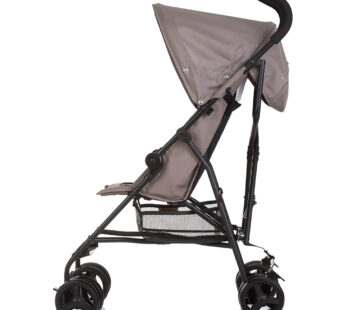 Carucior sport pentru copii Chipolino Point Tiramisu, pliere tip umbrela, spatar reglabil in 2 pozitii