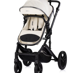 Carucior transformabil 2 in 1 pentru copii Chipolino Amore Cashmere cu suspensii, sezut reversibil, accesorii, greutate suportata 22 kg