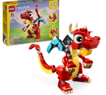 LEGO Creator – Dragon rosu (31145) | LEGO