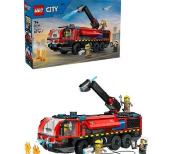 LEGO® City – Autospeciala de pompieri la aeroport 60499, 691 piese