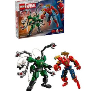 LEGO® Marvel – Batalia robotilor: Omul Paianjen vs Doc Ock 76338, 315 piese