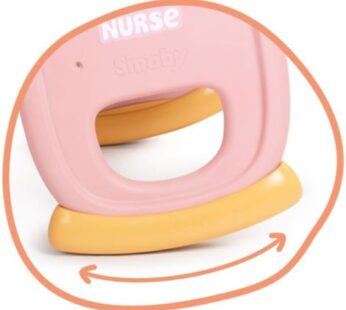 Leagan pentru papusa Smoby Baby Nurse Baby’s Cot cu carusel