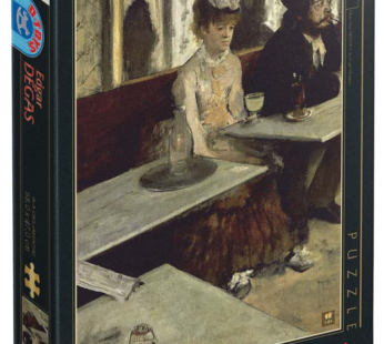 Puzzle 1000 piese – Edgar Degas – In a cafe | D-Toys