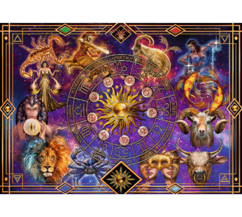 Puzzle 1040 piese – Spiral – Zodiac Signs | Trefl