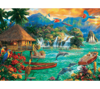 Puzzle 3000 de piese – Life Island | Trefl
