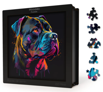 Puzzle din lemn – Caini – Cane Corso 1 | Woodmix Puzzles