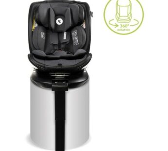 Scaun Auto Copii Estate i-Size Isofix Baza Rotativa Picior de Sprijin 0 Luni-12 Ani 40-150CM Gri