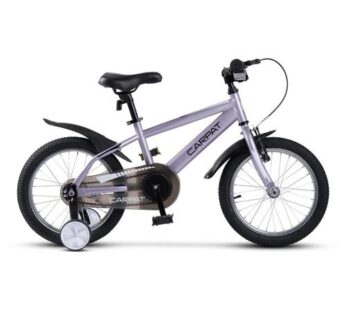 Bicicleta Copii 4-6 ani Carpat C16177A, roti 16inch, Sistem de franare mecanic tip V-brake, Turcoaz