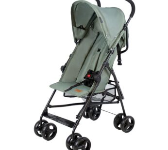 Carucior sport, BabyTrold, Jet, Usor- 4.3 kg, Pliere tip umbrela, Spatar ajustabil, Pana la 15 kg, 6 luni+, Verde