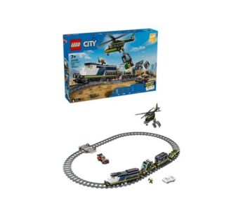 LEGO® City – Jaf in trenul politiei 60508, 1313 piese