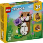 LEGO® Creator - Hamster adorabil cu o floare 31376, 166 piese