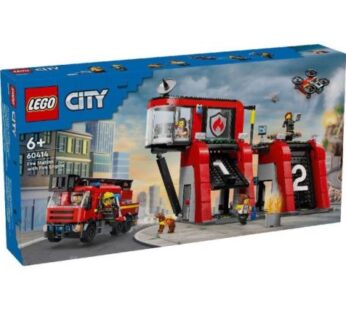 Lego City Statie Si Camion De Pompieri 60414