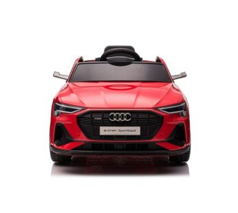 Masinuta electrica, Baby Mix, AUDI Q4 e-tron Sportback, Cu lumini LED si muzica, 3-8 ani, Red