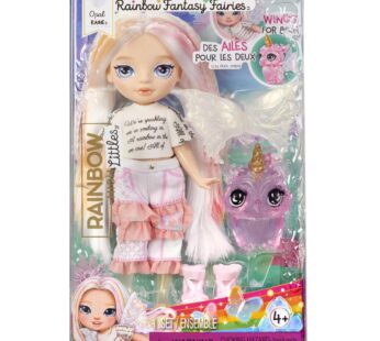 Papusa Rainbow High Littles, Rainbow Fantasy Fairies, Opal, 543442EUC