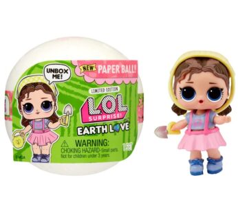 Papusa Surprise Earth Love Grow Grrrl Doll cu 7 surprize in cutie ECO din hartie