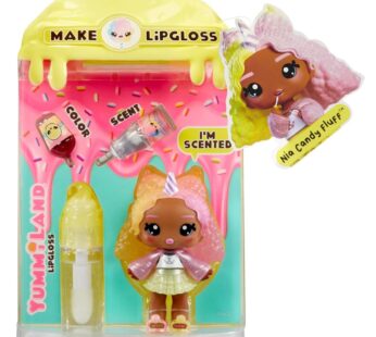 Papusa Yummiland, Lipgloss Doll S2, Nia Candy Fluff, 525462EUC