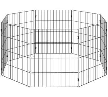 PawHut Țarc pentru Câini și Pui, Spațiu de Joacă | Aosom Romania