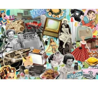 Puzzle Anii 50, 1000 Piese