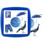 Puzzle Culoarea albastra