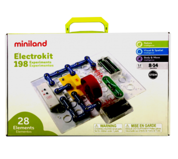 Puzzle electronic cu 198 experimente – Miniland