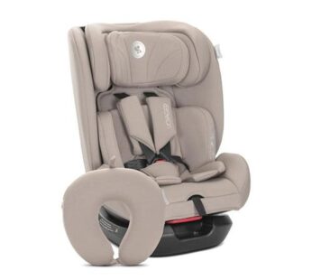 Scaun auto pentru copii Lorelli Voyager, i-Size, inclusa pernuta de calatorie, 0 luni-12 ani, 40-150 cm, Bej