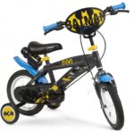 Bicicleta pentru copii Toimsa Batman 12 inch, inaltime utilizator 90-100 cm