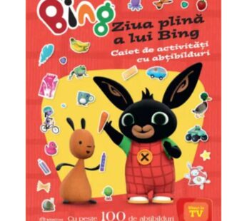 Carte de activitati cu abtibilduri, Bing, Ziua plina a lui Bing