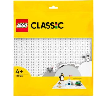 LEGO Classic – Placa de baza, alb, 32×32 (11026) | LEGO