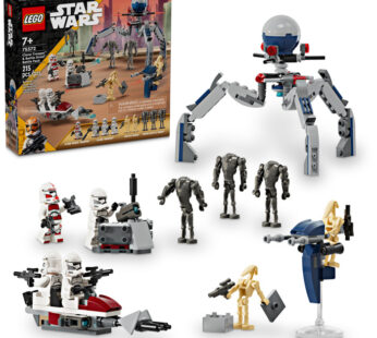 LEGO Star Wars – Pachet de lupta – Clone Trooper si droid de lupta (75372) | LEGO
