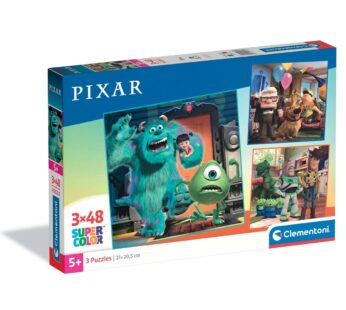Puzzle Clementoni, Disney Pixar, 3 x 48 piese