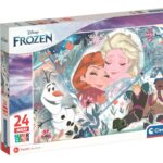 Puzzle Clementoni Maxi, Disney Frozen, 24 piese