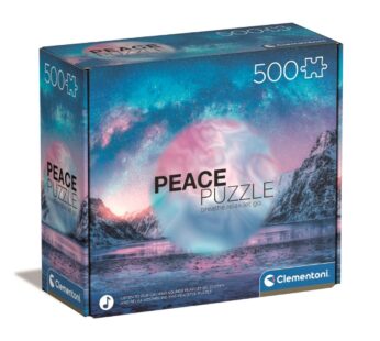 Puzzle Clementoni, Polul Nord Lumina Albastra, 500 piese