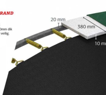 Trambulina Berg Grand Favorit Regular 520×345 Gri cu Plasa Comfort