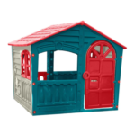 Casuta de joaca pentru copii XXL, plastic, multicolor, 140x111x115cm