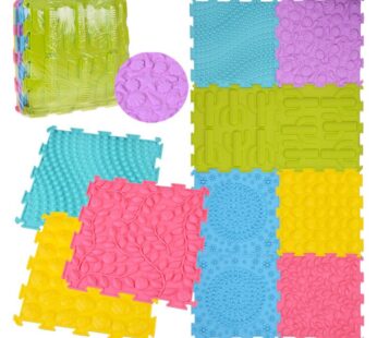 Covoras senzorial puzzle, 8 piese