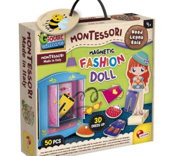 Joc magnetic, Lisciani Montessori, Papusa fashion