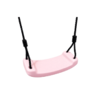 Leagan pentru copii din plastic HDPE rezistent la intemperii roz pastel KBT