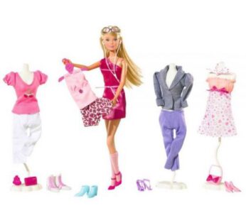 Papusa Simba Steffi Love 29 cm Mega Fashion cu 45 accesorii