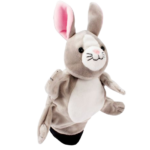 Papusa de mana Iepuras