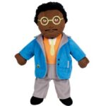 Papusa de mana Profesorul Nelson