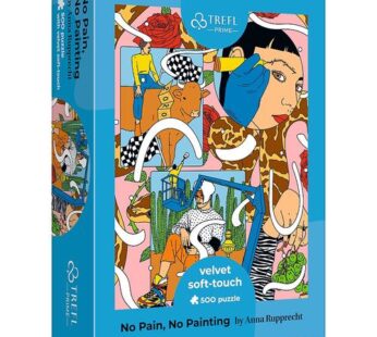 Puzzle 500 piese – Moda feminina – Velvet Soft-Touch – Trefl