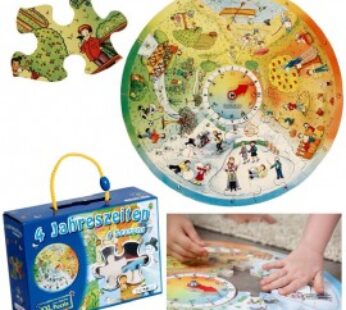 Puzzle circular Anotimpurile