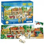 Puzzle de podea Ferma Poneilor Beleduc