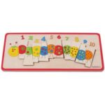 Puzzle lemn Omida cu Numere